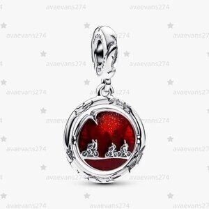 Pandora Stranger Things Glow-in-the-dark Upside Down Dangle Charm